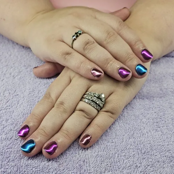 Nail work by Troublemaker Nails