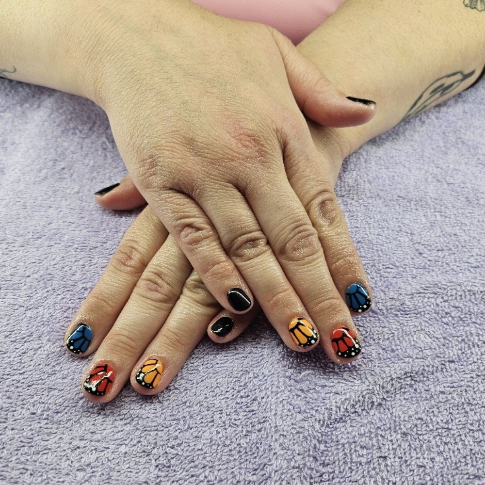 Nail work by Troublemaker Nails