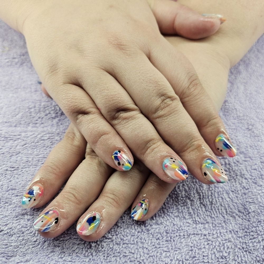 Nail work by Troublemaker Nails
